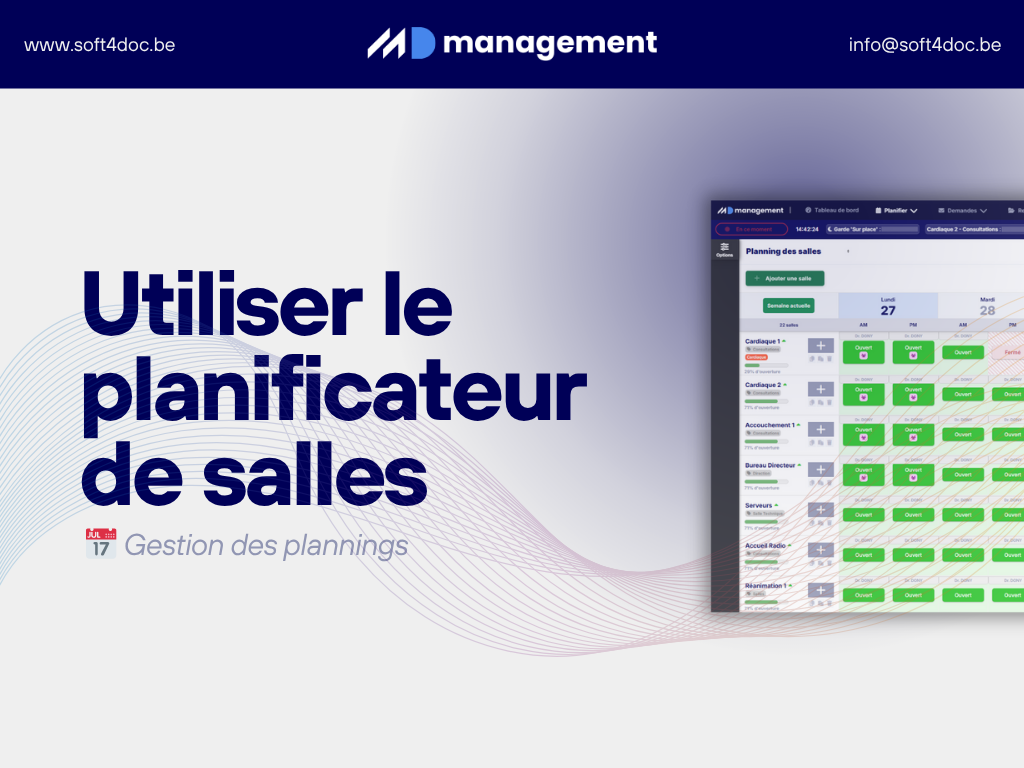 Utiliser le planificateur de salles