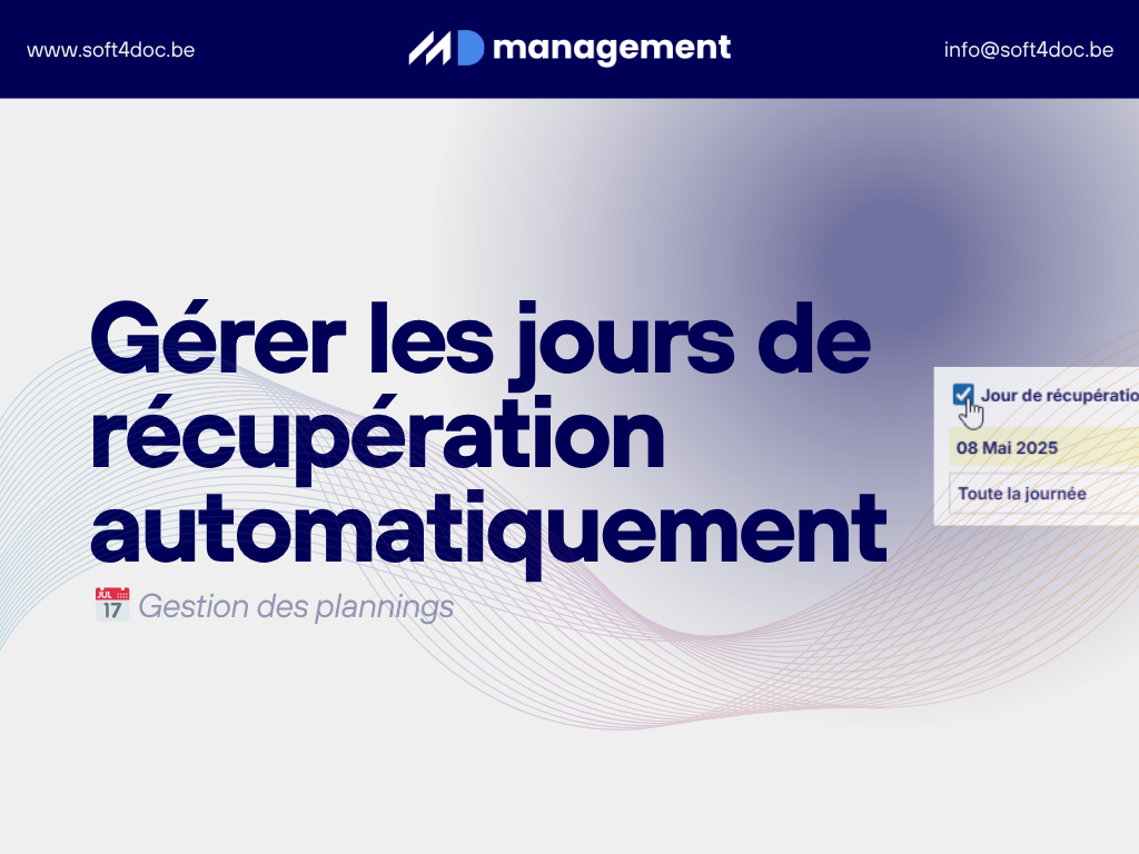 Gérer les jours de récupération automatiquement